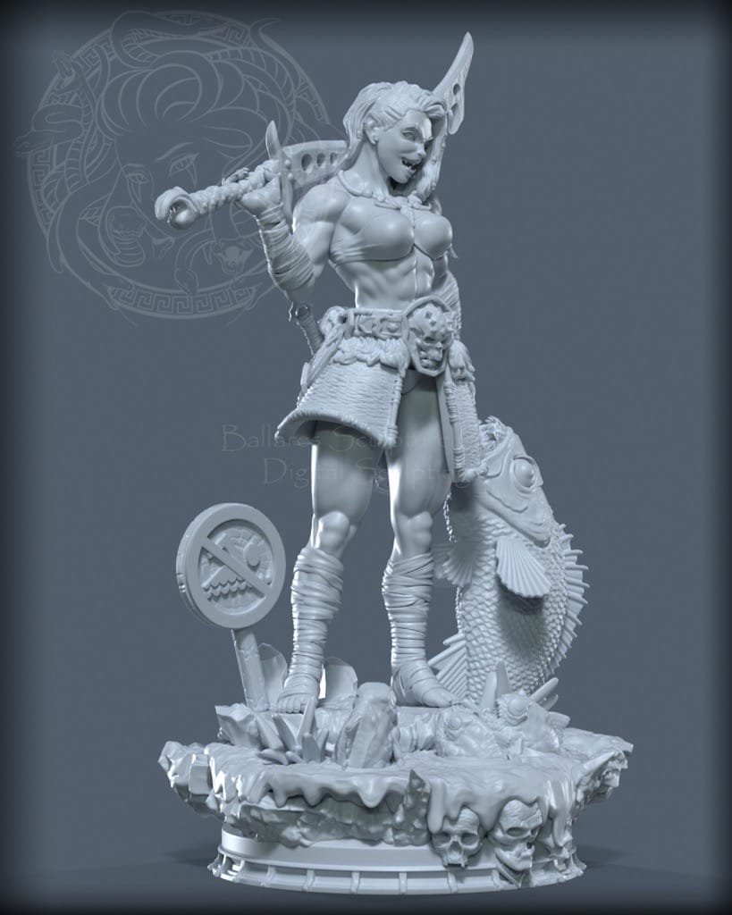 P站图纸印象馆 Geek MB 兽人女孩莫温 Geek MB 兽人女孩莫温