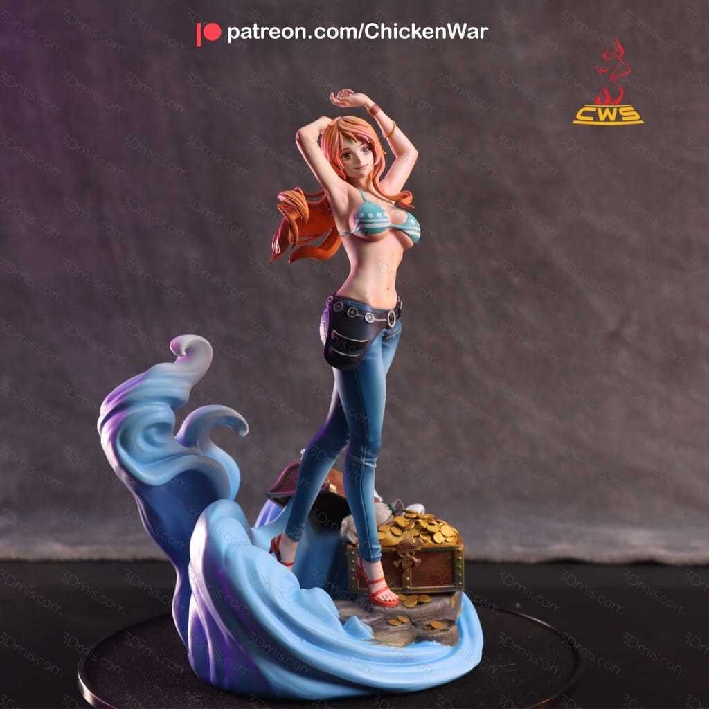 P站图纸印象馆 CW Studio 海贼王 娜美 CW Studio 海贼王 娜美