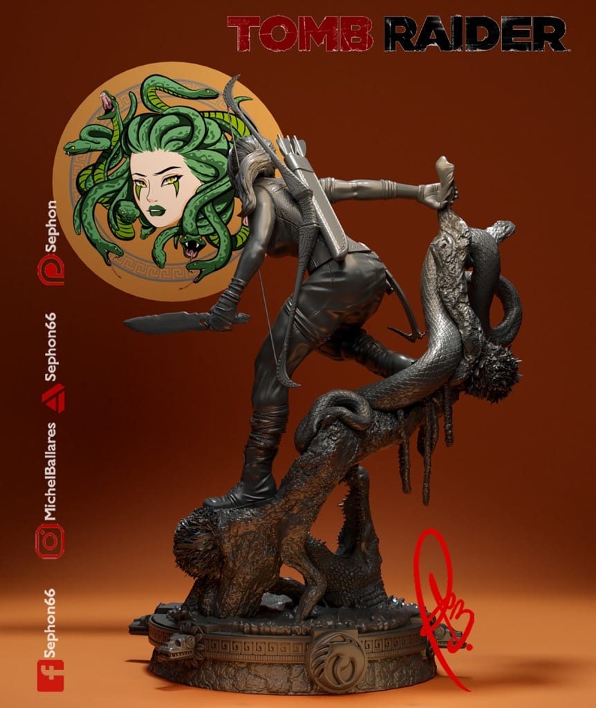 P站图纸印象馆 Geek MB 古墓丽影 劳拉·克劳馥 Geek MB 古墓丽影 劳拉·克劳馥