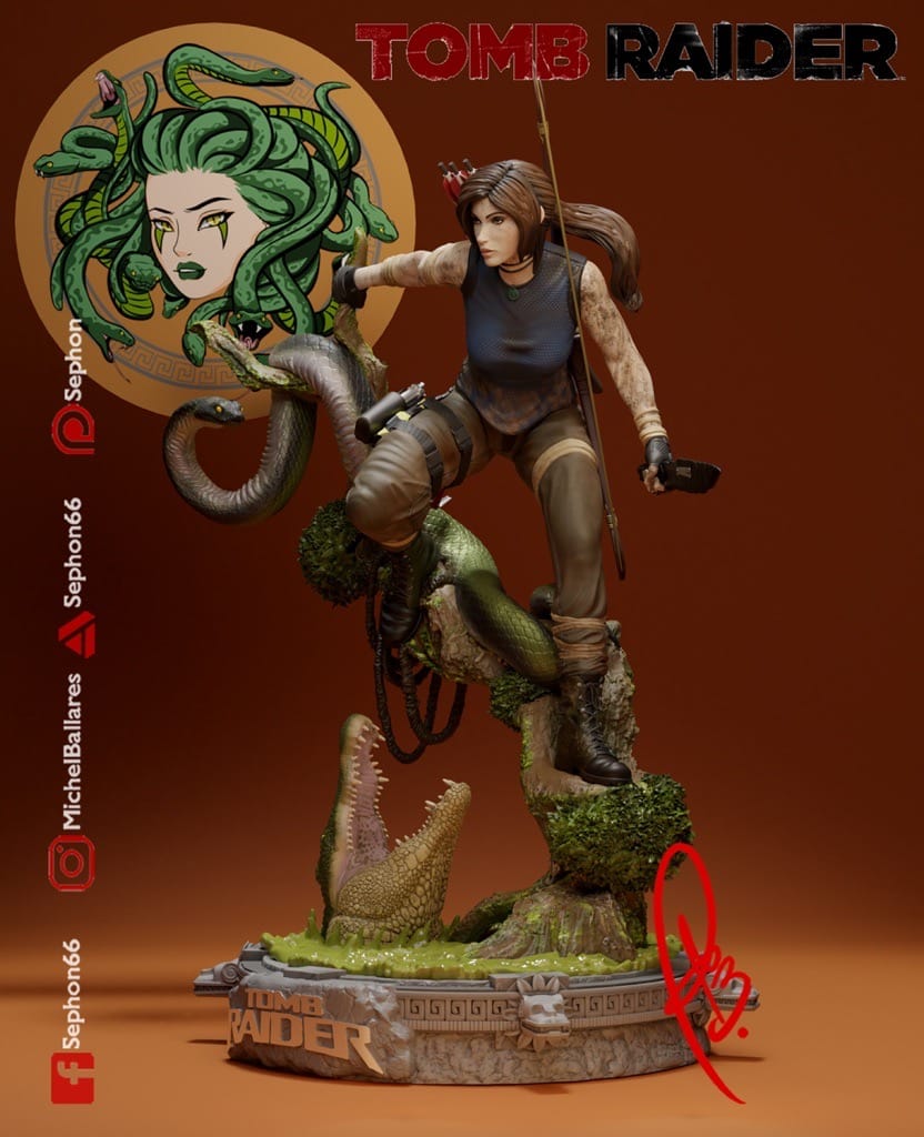 P站图纸印象馆 Geek MB 古墓丽影 劳拉·克劳馥 Geek MB 古墓丽影 劳拉·克劳馥