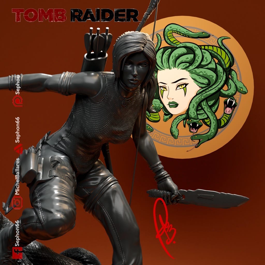 P站图纸印象馆 Geek MB 古墓丽影 劳拉·克劳馥 Geek MB 古墓丽影 劳拉·克劳馥