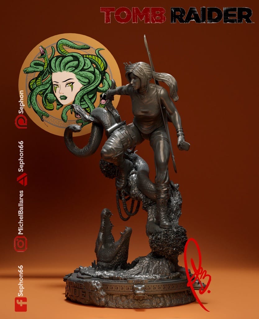 P站图纸印象馆 Geek MB 古墓丽影 劳拉·克劳馥 Geek MB 古墓丽影 劳拉·克劳馥