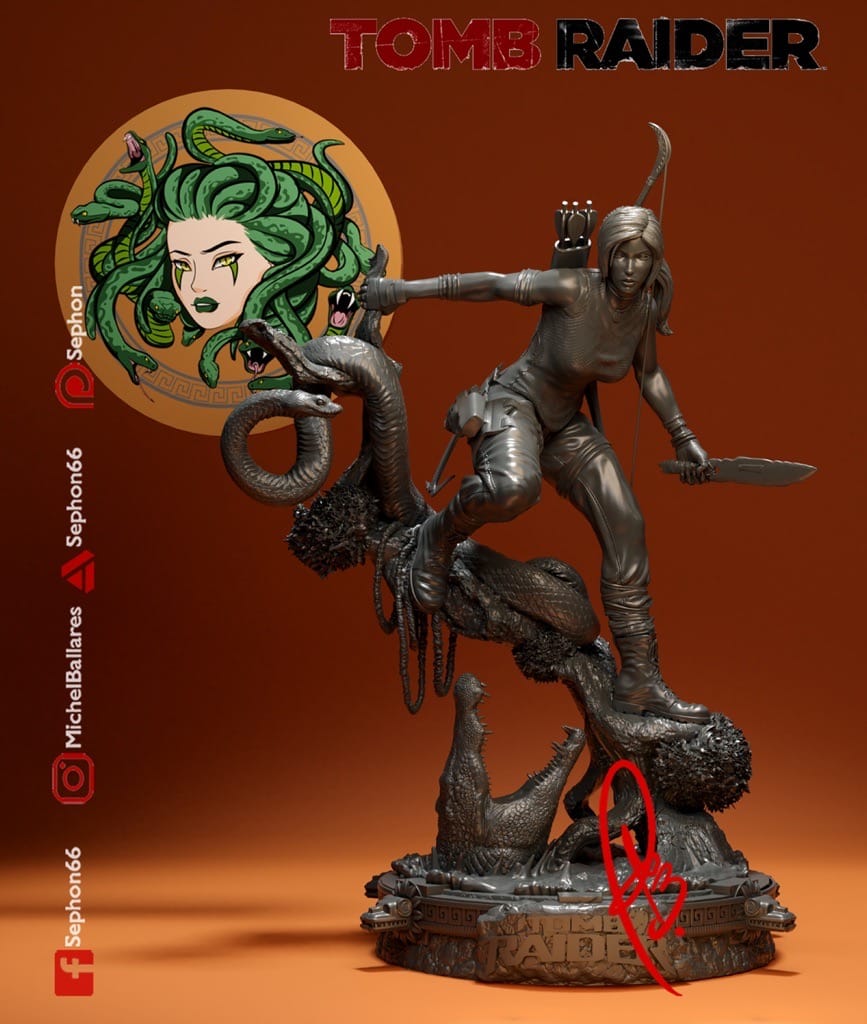 P站图纸印象馆 Geek MB 古墓丽影 劳拉·克劳馥 Geek MB 古墓丽影 劳拉·克劳馥