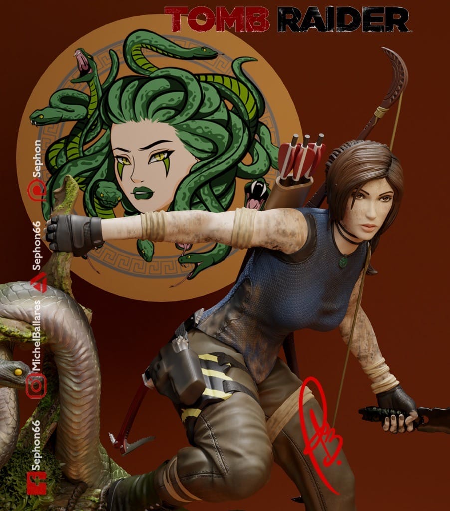 P站图纸印象馆 Geek MB 古墓丽影 劳拉·克劳馥 Geek MB 古墓丽影 劳拉·克劳馥