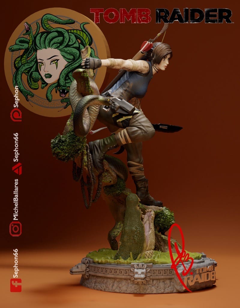 P站图纸印象馆 Geek MB 古墓丽影 劳拉·克劳馥 Geek MB 古墓丽影 劳拉·克劳馥