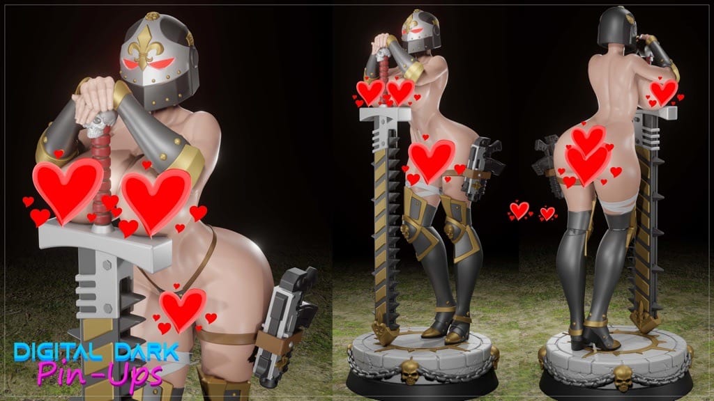 P站图纸印象馆 Digital Dark 角斗士女孩 Digital Dark 角斗士女孩