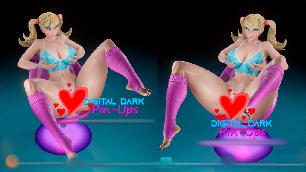 P站图纸印象馆 Digital Dark 游戏女孩v4 Digital Dark 游戏女孩v4