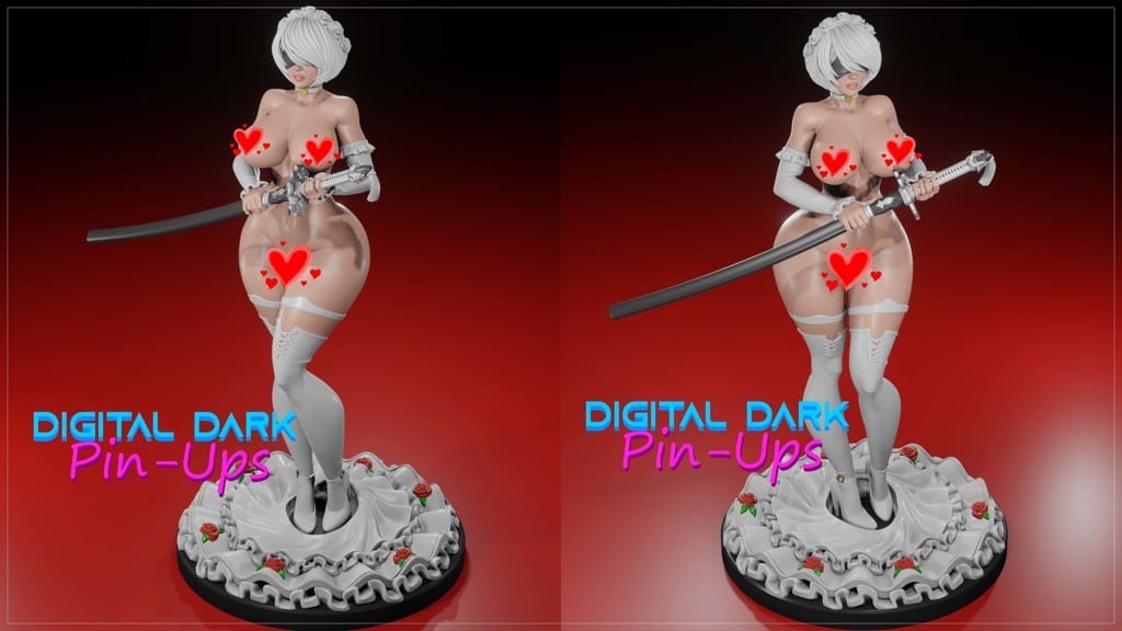 P站图纸印象馆 Digital Dark 新娘套装 Digital Dark 新娘套装