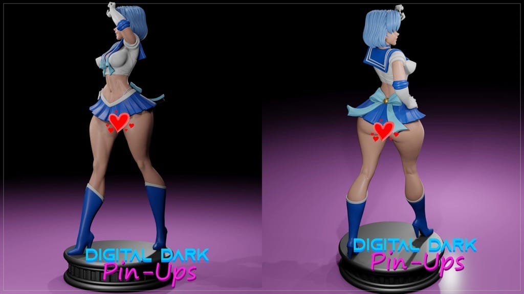 P站图纸印象馆 Digital Dark 穿水手服的少女们 Digital Dark 穿水手服的少女们