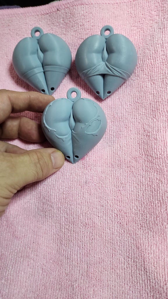 P站图纸印象馆 Digital Dark 桃臀吊坠 Digital Dark 桃臀吊坠