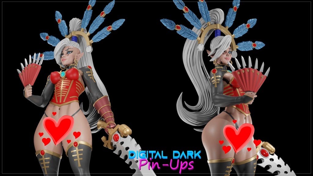 P站图纸印象馆 Digital Dark 达芙妮女孩 Digital Dark 达芙妮女孩