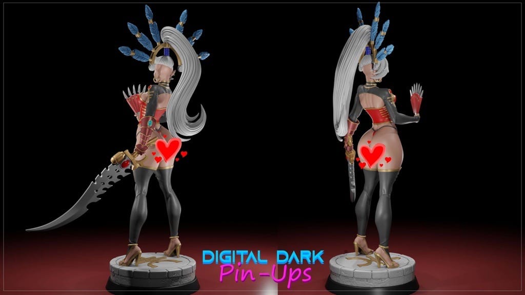 P站图纸印象馆 Digital Dark 达芙妮女孩 Digital Dark 达芙妮女孩