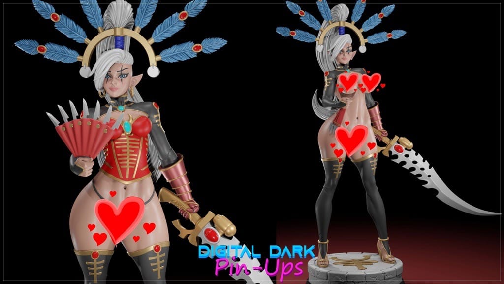 P站图纸印象馆 Digital Dark 达芙妮女孩 Digital Dark 达芙妮女孩