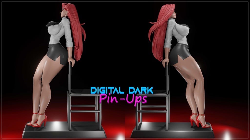 P站图纸印象馆 Digital Dark 电锯人 玛奇玛 Digital Dark 电锯人 玛奇玛