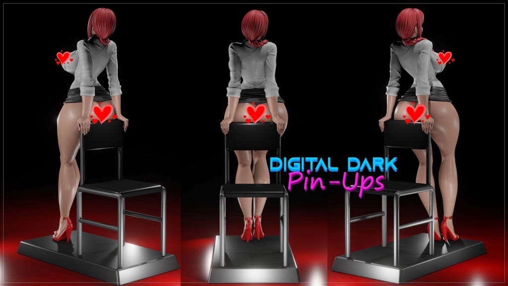 P站图纸印象馆 Digital Dark 电锯人 玛奇玛 Digital Dark 电锯人 玛奇玛