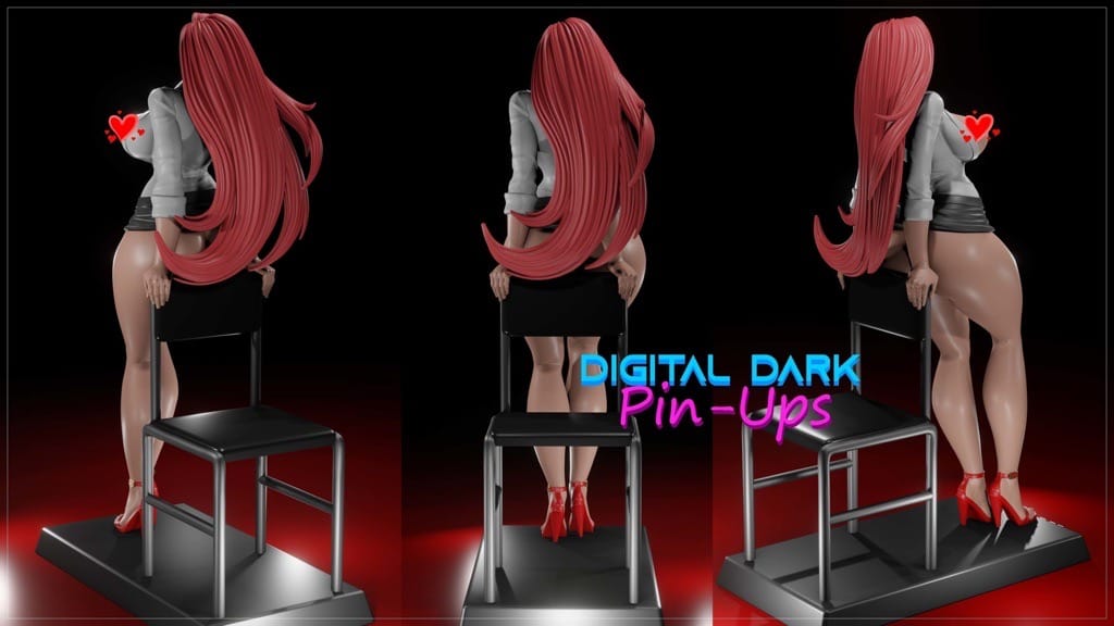 P站图纸印象馆 Digital Dark 电锯人 玛奇玛 Digital Dark 电锯人 玛奇玛