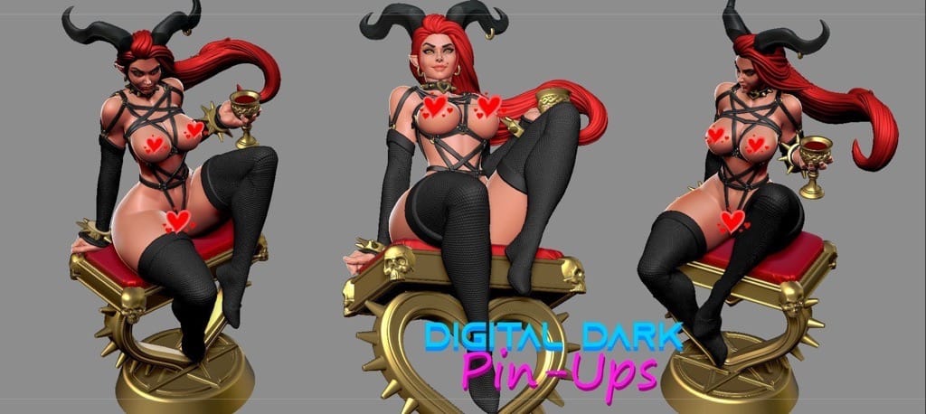 P站图纸印象馆 Digital Dark 魅影妖姬 Digital Dark 魅影妖姬