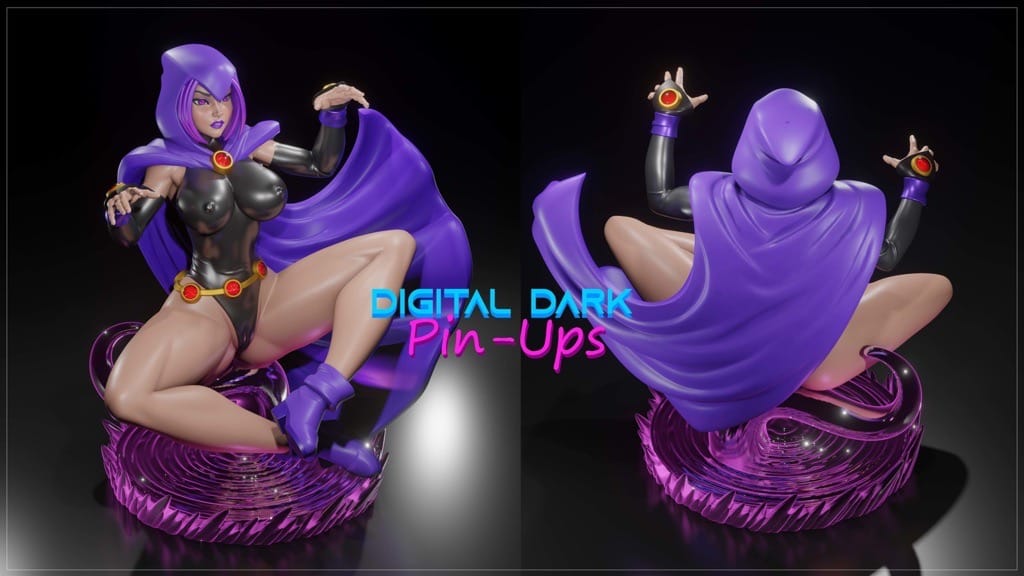 P站图纸印象馆 Digital Dark DC漫画 渡鸦 Digital Dark DC漫画 渡鸦