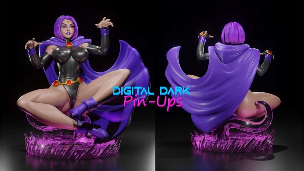 P站图纸印象馆 Digital Dark DC漫画 渡鸦 Digital Dark DC漫画 渡鸦