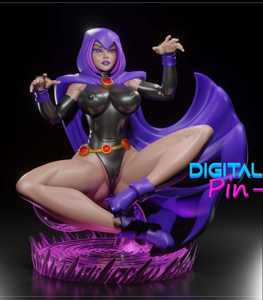 P站图纸印象馆 Digital Dark DC漫画 渡鸦 Digital Dark DC漫画 渡鸦