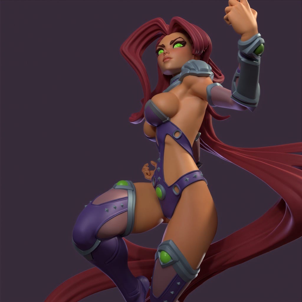 P站图纸印象馆 Dinamuuu 3D DC漫画 星火 Dinamuuu 3D DC漫画 星火