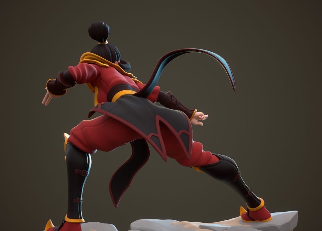 P站图纸印象馆 Dinamuuu 3D 降世神通 最后的气宗 阿祖拉 Dinamuuu 3D 降世神通 最后的气宗 阿祖拉