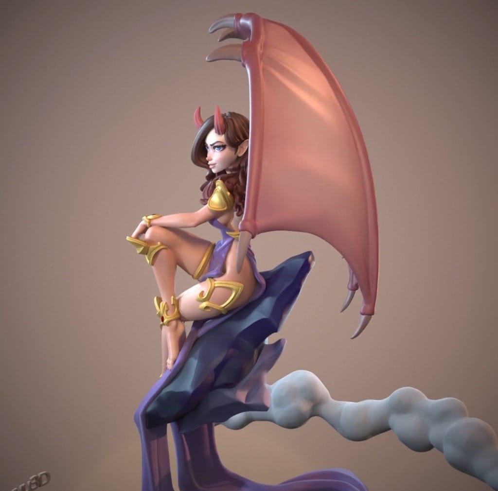 P站图纸印象馆 Dinamuuu 3D 天使迪娜玛 Dinamuuu 3D 天使迪娜玛