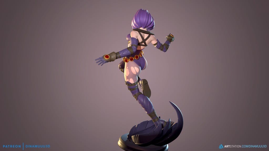 P站图纸印象馆 Dinamuuu 3D DC漫画 正义联盟 渡鸦 Dinamuuu 3D DC漫画 正义联盟 渡鸦