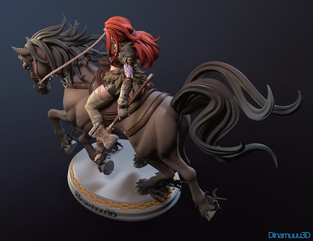 P站图纸印象馆 Dinamuuu 3D 权力的游戏 耶哥蕊特 Dinamuuu 3D 权力的游戏 耶哥蕊特