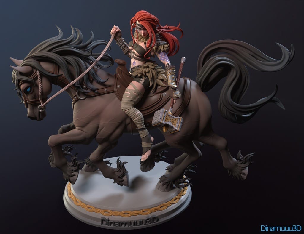 P站图纸印象馆 Dinamuuu 3D 权力的游戏 耶哥蕊特 Dinamuuu 3D 权力的游戏 耶哥蕊特