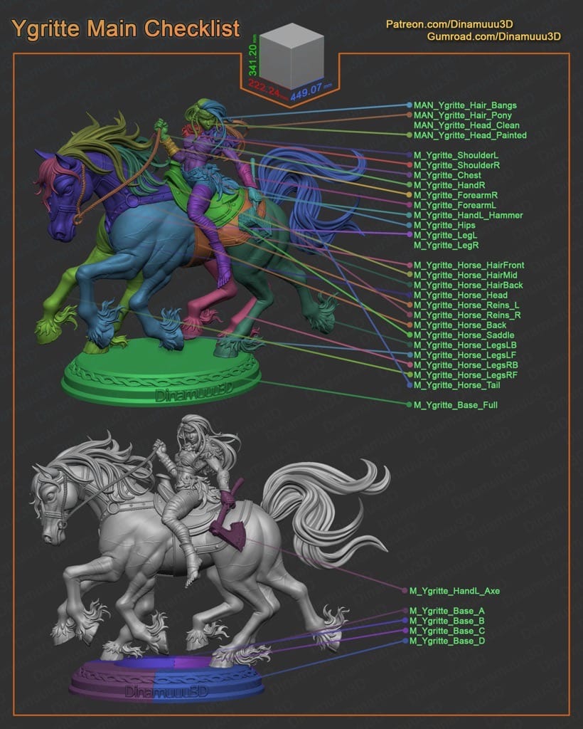 P站图纸印象馆 Dinamuuu 3D 权力的游戏 耶哥蕊特 Dinamuuu 3D 权力的游戏 耶哥蕊特