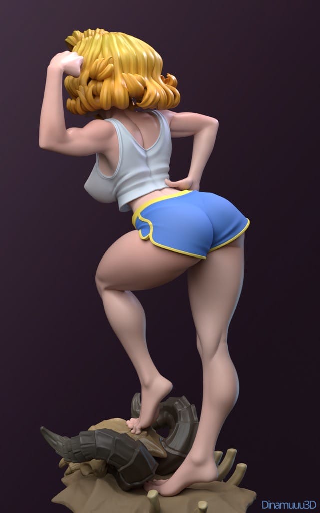 P站图纸印象馆 Dinamuuu 3D 辐射 Vault Girl Dinamuuu 3D 辐射 Vault Girl