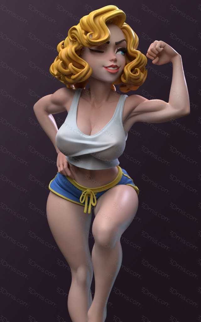 Dinamuuu 3D 辐射 Vault Girl