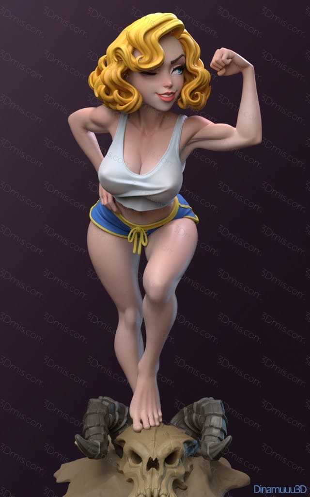 Dinamuuu 3D 辐射 Vault Girl