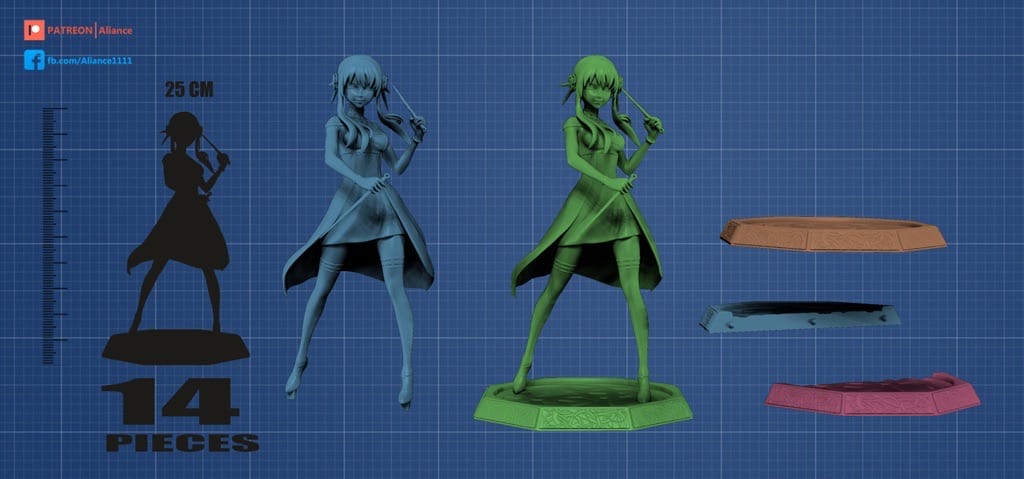 P站图纸印象馆 Dinamuuu 3D 间谍过家家 约尔·福杰 Dinamuuu 3D 间谍过家家 约尔·福杰