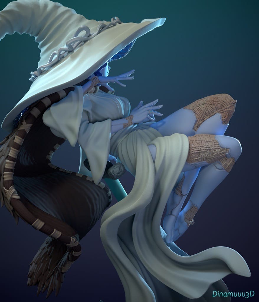 P站图纸印象馆 Dinamuuu 3D 艾尔登法环 菈妮 Dinamuuu 3D 艾尔登法环 菈妮