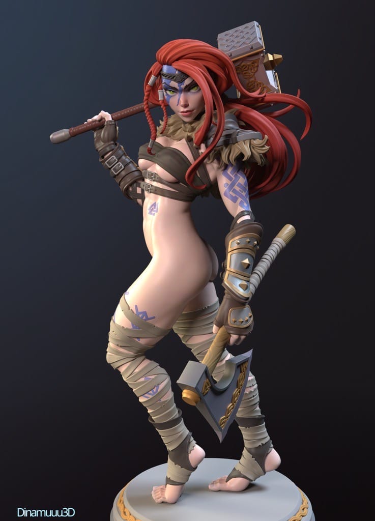 P站图纸印象馆 Dinamuuu 3D 权力的游戏 耶哥蕊特 Dinamuuu 3D 权力的游戏 耶哥蕊特