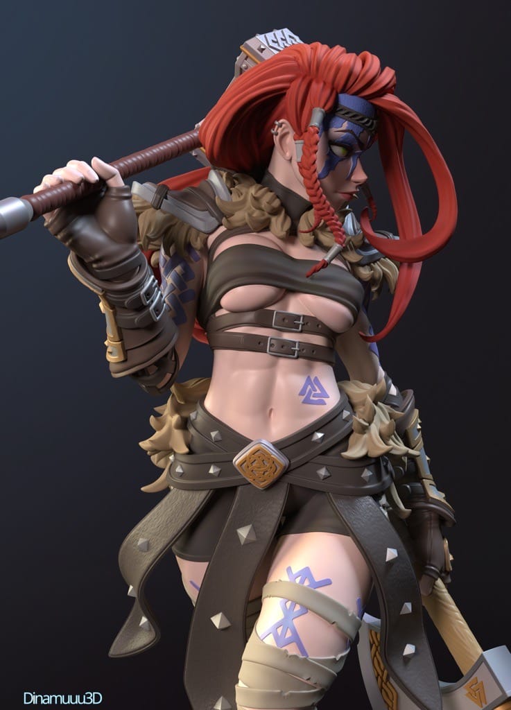 P站图纸印象馆 Dinamuuu 3D 权力的游戏 耶哥蕊特 Dinamuuu 3D 权力的游戏 耶哥蕊特