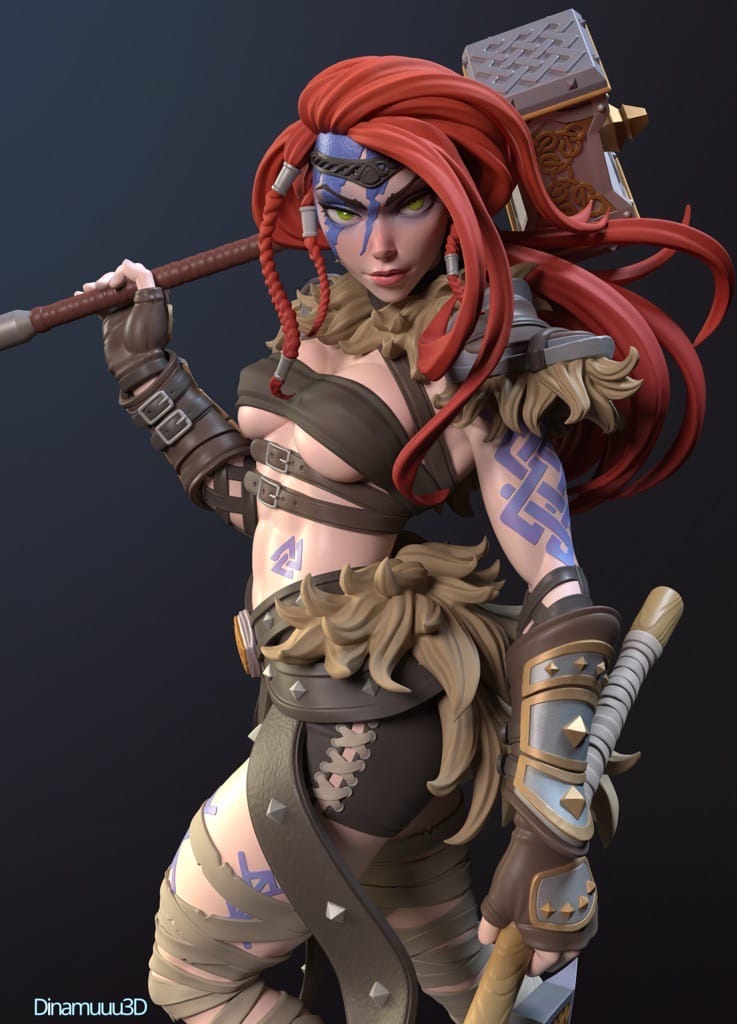 P站图纸印象馆 Dinamuuu 3D 权力的游戏 耶哥蕊特 Dinamuuu 3D 权力的游戏 耶哥蕊特