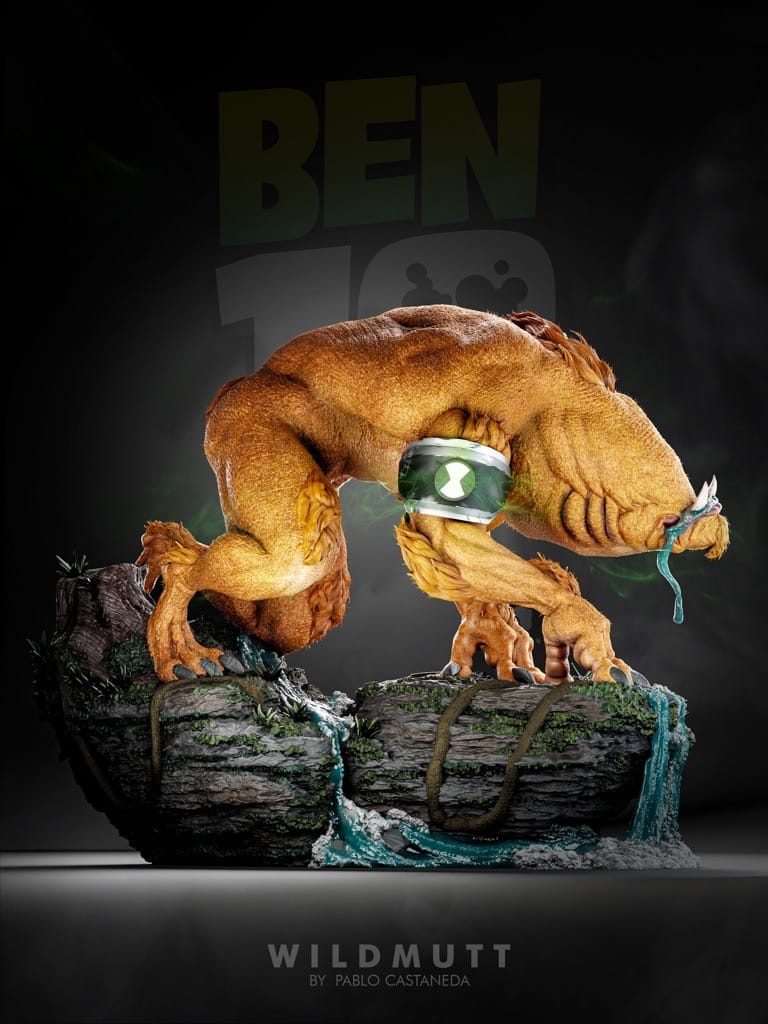 P站图纸印象馆 ZEZ STUDIOS BEN 10 超能兽 ZEZ STUDIOS BEN 10 超能兽