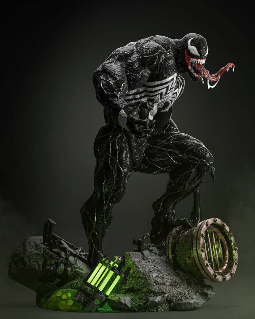 P站图纸印象馆 ZEZ STUDIOS 漫威 蜘蛛侠 毒液 ZEZ STUDIOS 漫威 蜘蛛侠 毒液