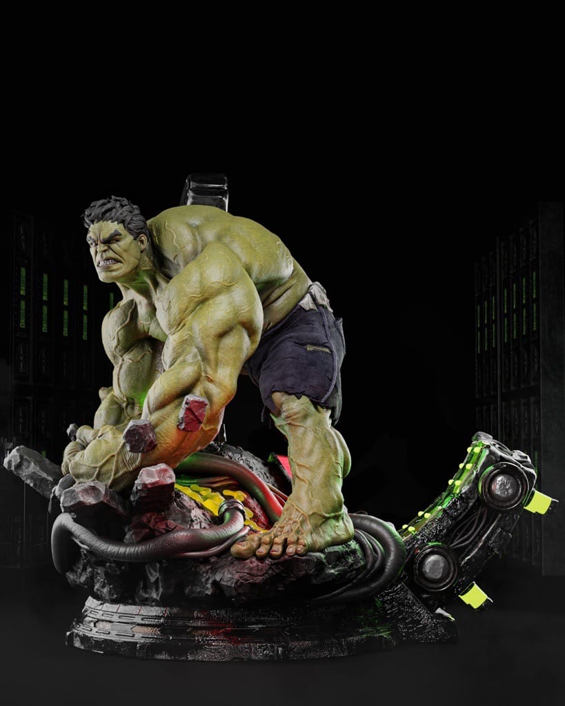 P站图纸印象馆 ZEZ STUDIOS 漫威 复联 绿巨人浩克 ZEZ STUDIOS 漫威 复联 绿巨人浩克