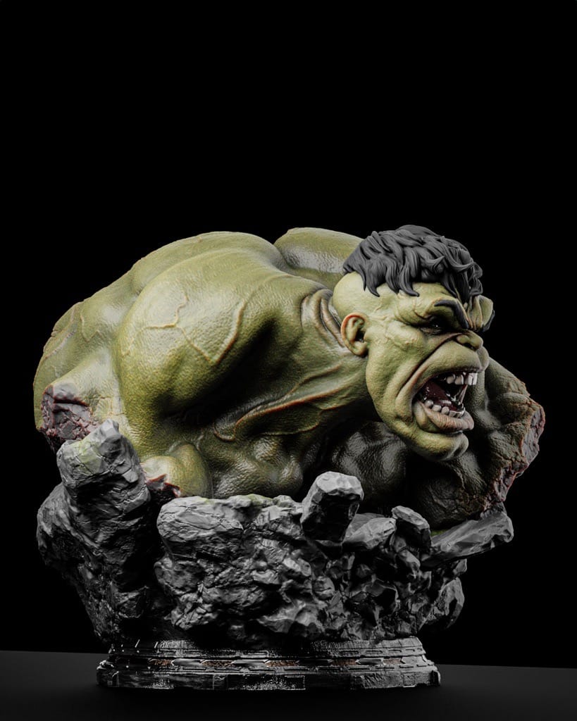 P站图纸印象馆 ZEZ STUDIOS 漫威 复联 绿巨人浩克 ZEZ STUDIOS 漫威 复联 绿巨人浩克