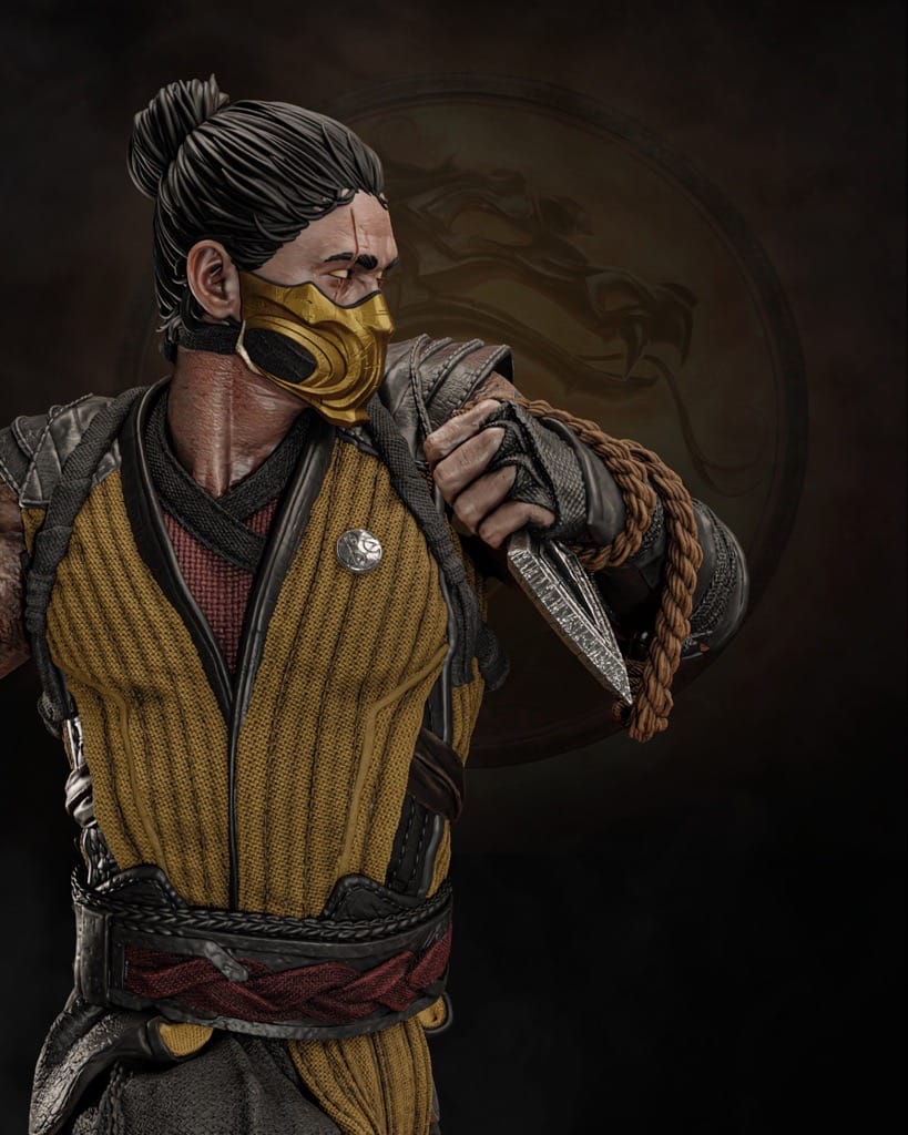 P站图纸印象馆 ZEZ STUDIOS 真人快打 蝎子 ZEZ STUDIOS 真人快打 蝎子