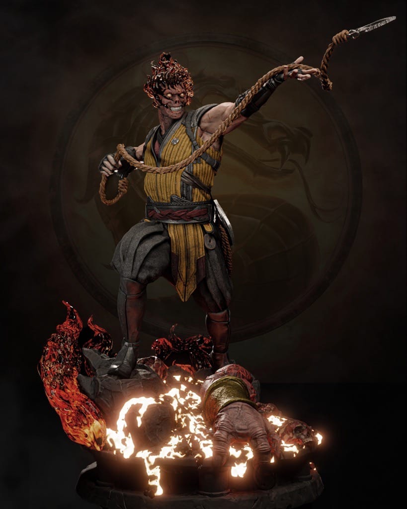 P站图纸印象馆 ZEZ STUDIOS 真人快打 蝎子 ZEZ STUDIOS 真人快打 蝎子