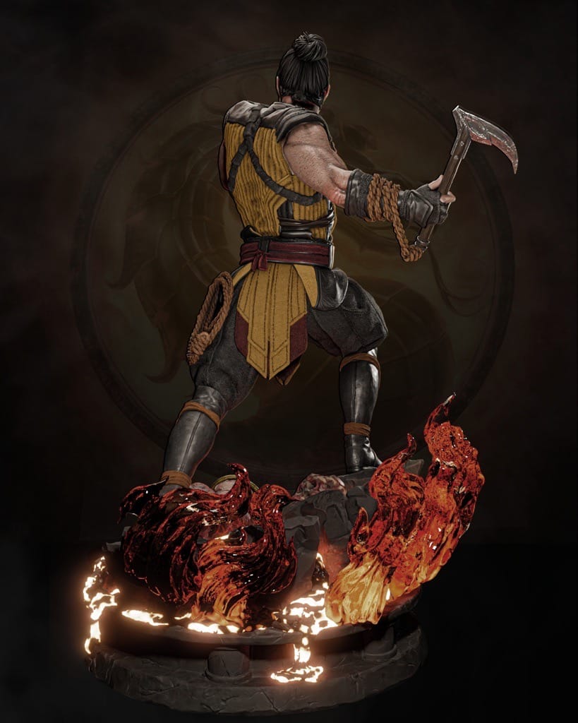 P站图纸印象馆 ZEZ STUDIOS 真人快打 蝎子 ZEZ STUDIOS 真人快打 蝎子