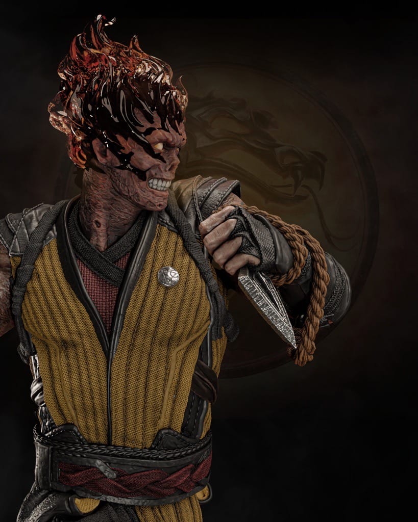 P站图纸印象馆 ZEZ STUDIOS 真人快打 蝎子 ZEZ STUDIOS 真人快打 蝎子