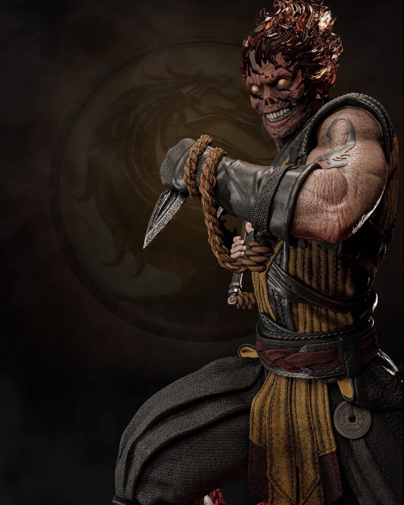 P站图纸印象馆 ZEZ STUDIOS 真人快打 蝎子 ZEZ STUDIOS 真人快打 蝎子