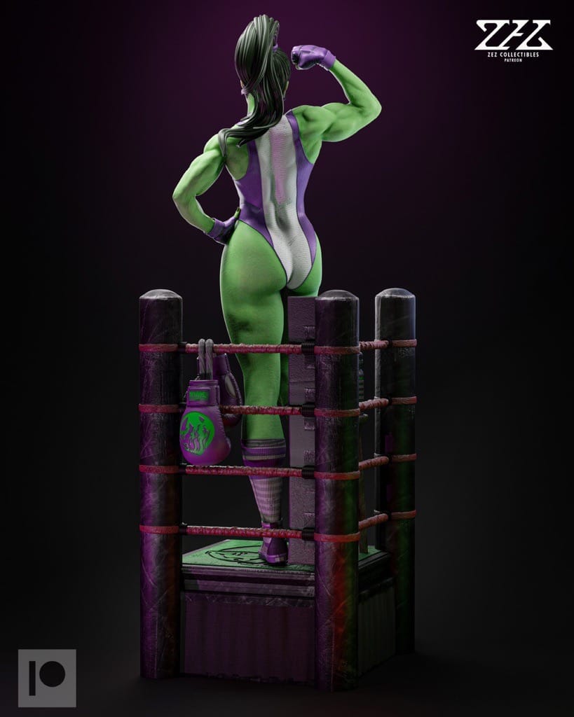 P站图纸印象馆 ZEZ STUDIOS 漫威 复联 女浩克 ZEZ STUDIOS 漫威 复联 女浩克