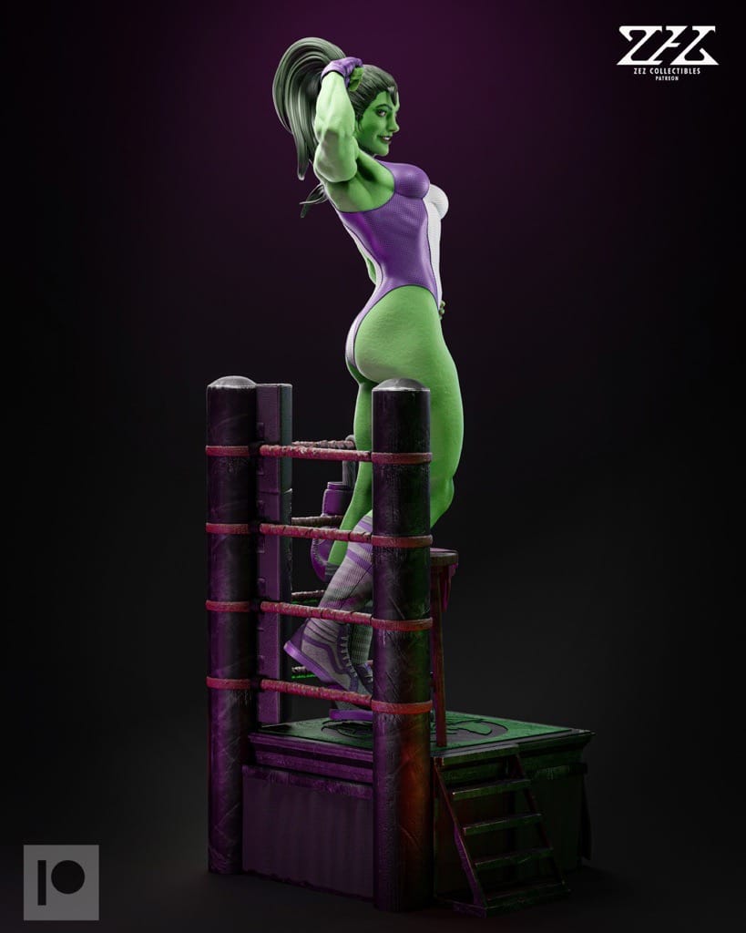 P站图纸印象馆 ZEZ STUDIOS 漫威 复联 女浩克 ZEZ STUDIOS 漫威 复联 女浩克